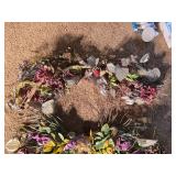 (3) Decorative Floral Items