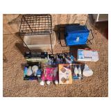 Misc. Light Bulbs and Storage Items