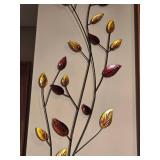 Large Autumn Leaves Metal Wall Art