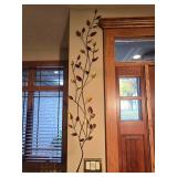 Large Autumn Leaves Metal Wall Art