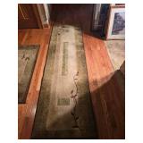 (5) Decorative Rugs, (2) Matching Hallway Rugs, (1) Brown Hallway Rug