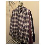 Assorted Nice Quality Button Up Shirts & Flannels, X-Large-XXL