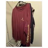 Assorted Sportsman Related Long Sleeve Shirts & Sweat Shirts, X-Large-XXL