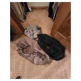 (3) Assorted Duffle Bags, Camo, NRA