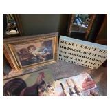 Assorted Decorative Pictures and Mirrors