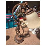 Heavy Cast Iron Lamp and Desk Lamp