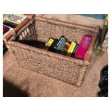 Nice Quality Basket and Misc. Books