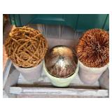 Shelf and Assorted Decorative Items