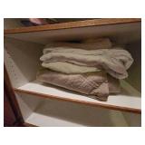 Assorted Linens, Blankets, Sheets, Etc.
