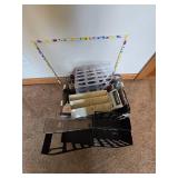 Large lot of Assorted Office Supplies, Scissors, Pencils, Tape Dispensers, Storage Bins Etc.