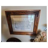 Misc. Items on Wall, Clock, Shelf, Figurines, Etc.