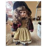 Vintage Dolls One on Tricycle