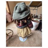 Vintage Dolls One on Tricycle