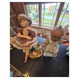 Vintage Kewpie Doll and Dancing Doll