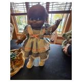 Vintage Kewpie Doll and Dancing Doll