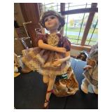Vintage Kewpie Doll and Dancing Doll
