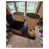 Assorted Baskets and Watering Jug