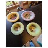 (4) Decorative Candles