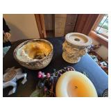 Decorative Candles and Candle Holders