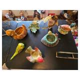 Assorted Bird Related Home Decor Items