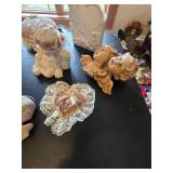 Vintage Cherub and Assorted Home Decor Items