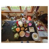 Assorted Candles and Home Decor Items