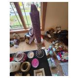 Assorted Candles and Home Decor Items