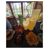 Assorted Candles and Home Decor Items