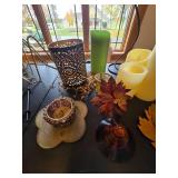 Assorted Candles and Home Decor Items