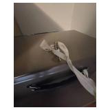 3 Drawer Locking Metal Filing Cabinet and Small Locking Storage Bin Both with Keys