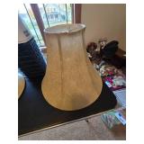 (2) Lamp Shades and (8) Bed Risers