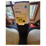 (2) Lamp Shades and (8) Bed Risers