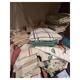 Large Lot of Various Size Towels and Other Linens
