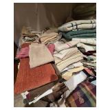 Large Lot of Various Size Towels and Other Linens