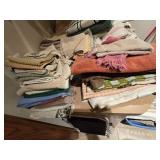 Large Lot of Various Size Towels and Other Linens