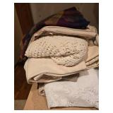 Large Lot of Assorted Table Clothes