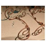 Assorted Decorative Items, Paper Towel Holders