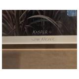 Medium Sized Signed and Numbered Framed Moose Print