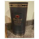 Empty Crown Royal Boxes, Empty Beam Bottle and Crown Royal Bag