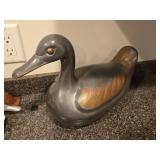 Vintage Duck Pewter and Brass Candy Dish, Duck Candy Dishes Etc.
