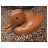 Vintage Duck Pewter and Brass Candy Dish, Duck Candy Dishes Etc.
