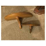 (2) Wall Shelfs and Candle Stand