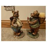 Assorted Home Decor Items, Wall Clock and Coasters