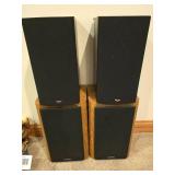 (2) Klipsch and (2) Infinity Speakers