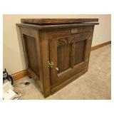 Vintage TV Stand with Lots of Electrical Accessories