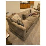 Nice Couch and Decorative Pillows