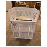 Clothes Hamper, Waste Basket and Storage Bins
