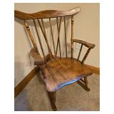 Small Rocking Chair, Vintage Rocking Horse and Stuffed Animal