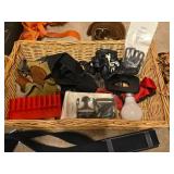 Misc. Items, Belts, Baskets, Whiskey Containers, Etc.