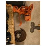 Misc. Items, Belts, Baskets, Whiskey Containers, Etc.